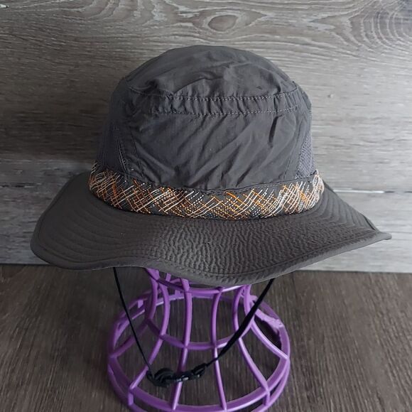 REI Vented Bucket Safari Hat Outdoors Camping Hiking Fishing Gray Boys 7Y-14Y - Picture 2 of 6